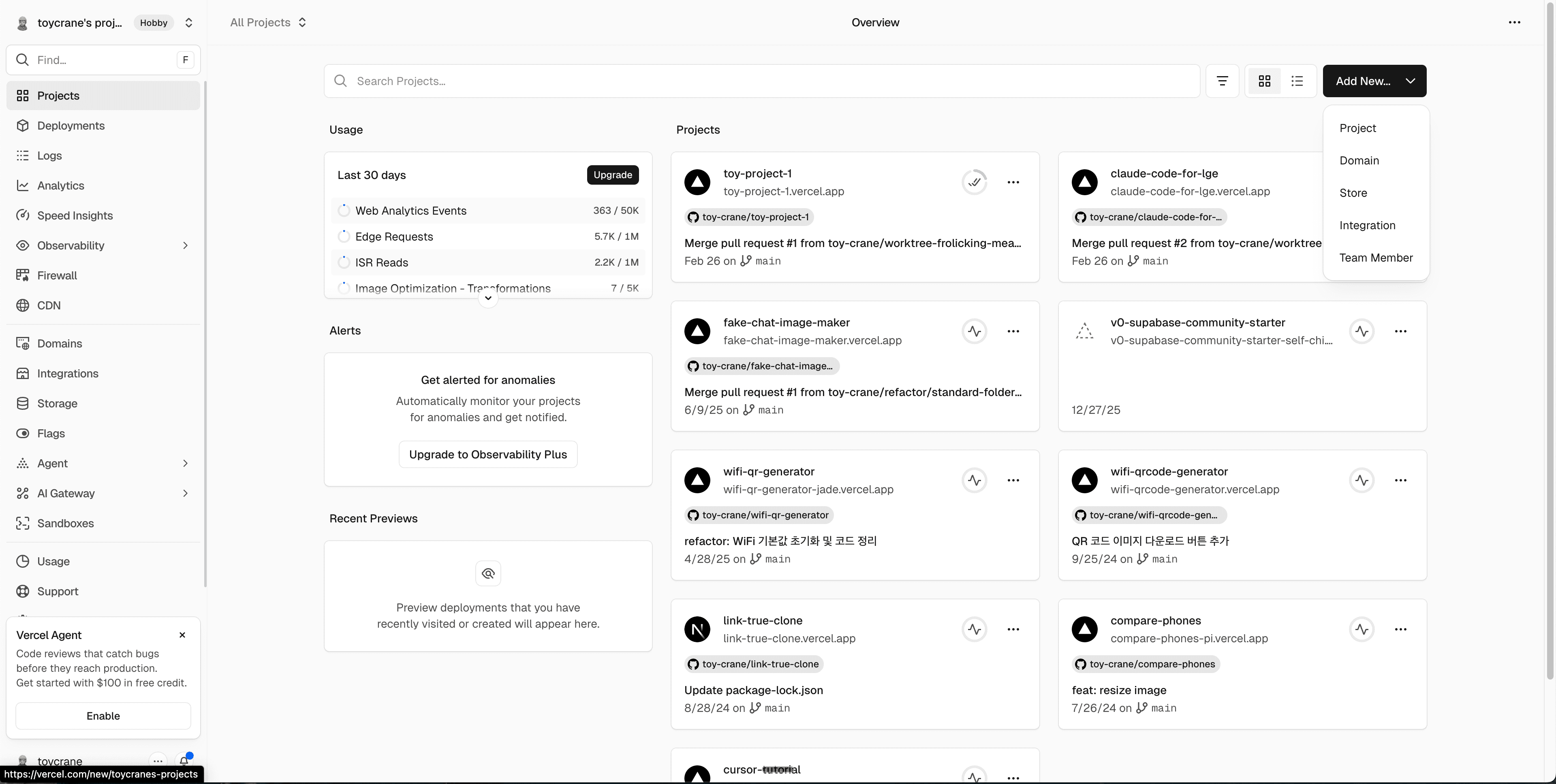 lesson-06-vercel-add-project